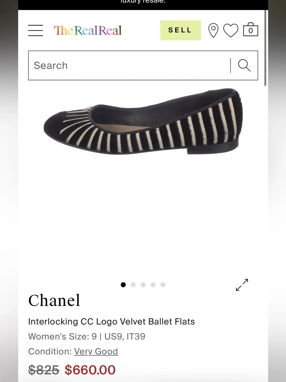 Chanel Ballet Flats